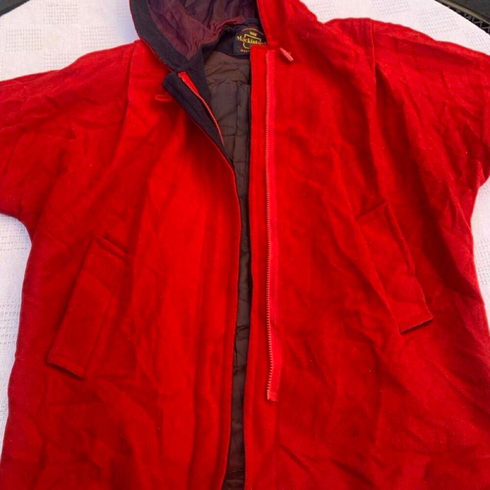Mackintosh Men's Red and Brown Jacket